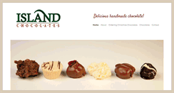 Desktop Screenshot of islandchocolates.ca